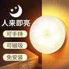 wireless human body infra-red Induction USB Magnetic attraction Night light bedroom Bedside Corridor wardrobe stairs